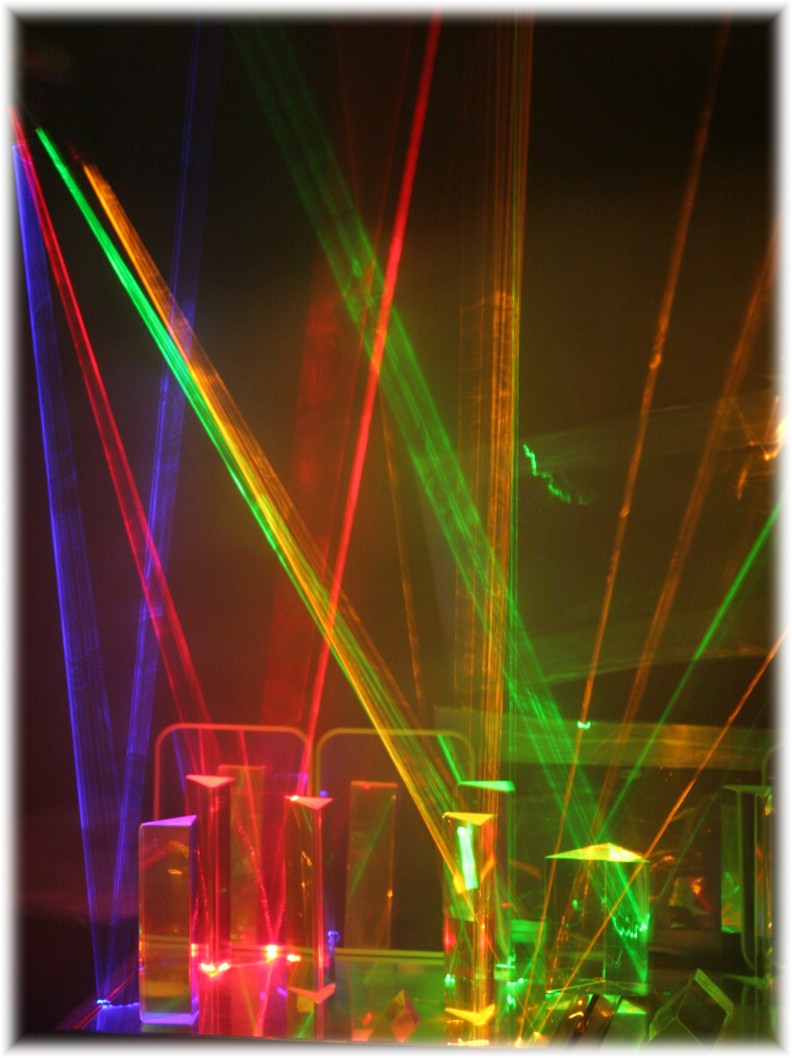 Red, Green, Blue and Yellow Lasers