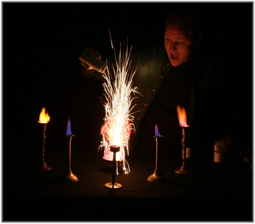 Indoor Fireworks!