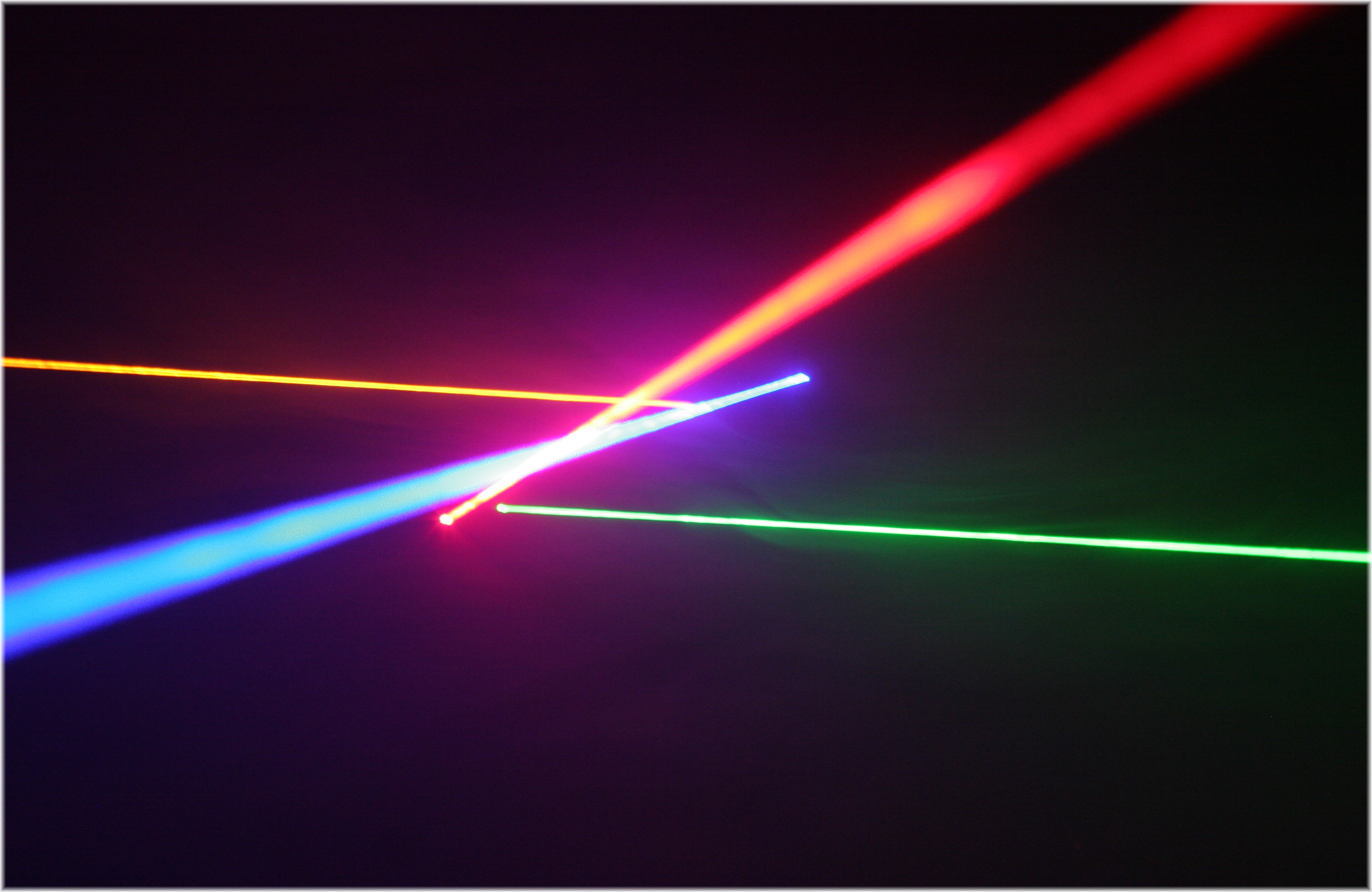Single Blue, Green, Yellow, and Red Laser!